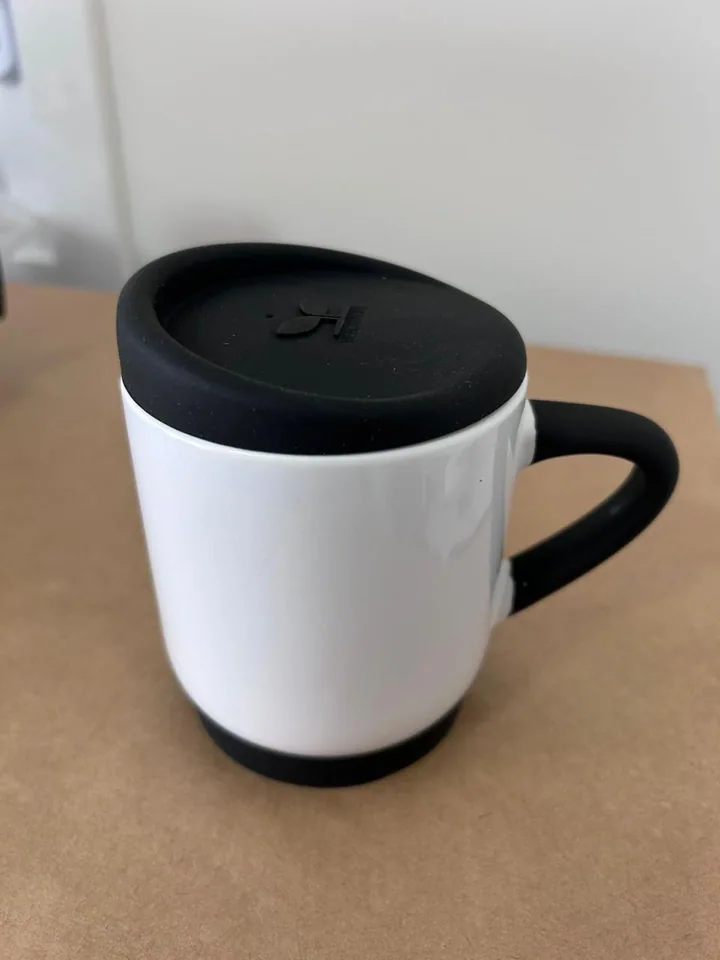 Caneca Base e tampa silicone
