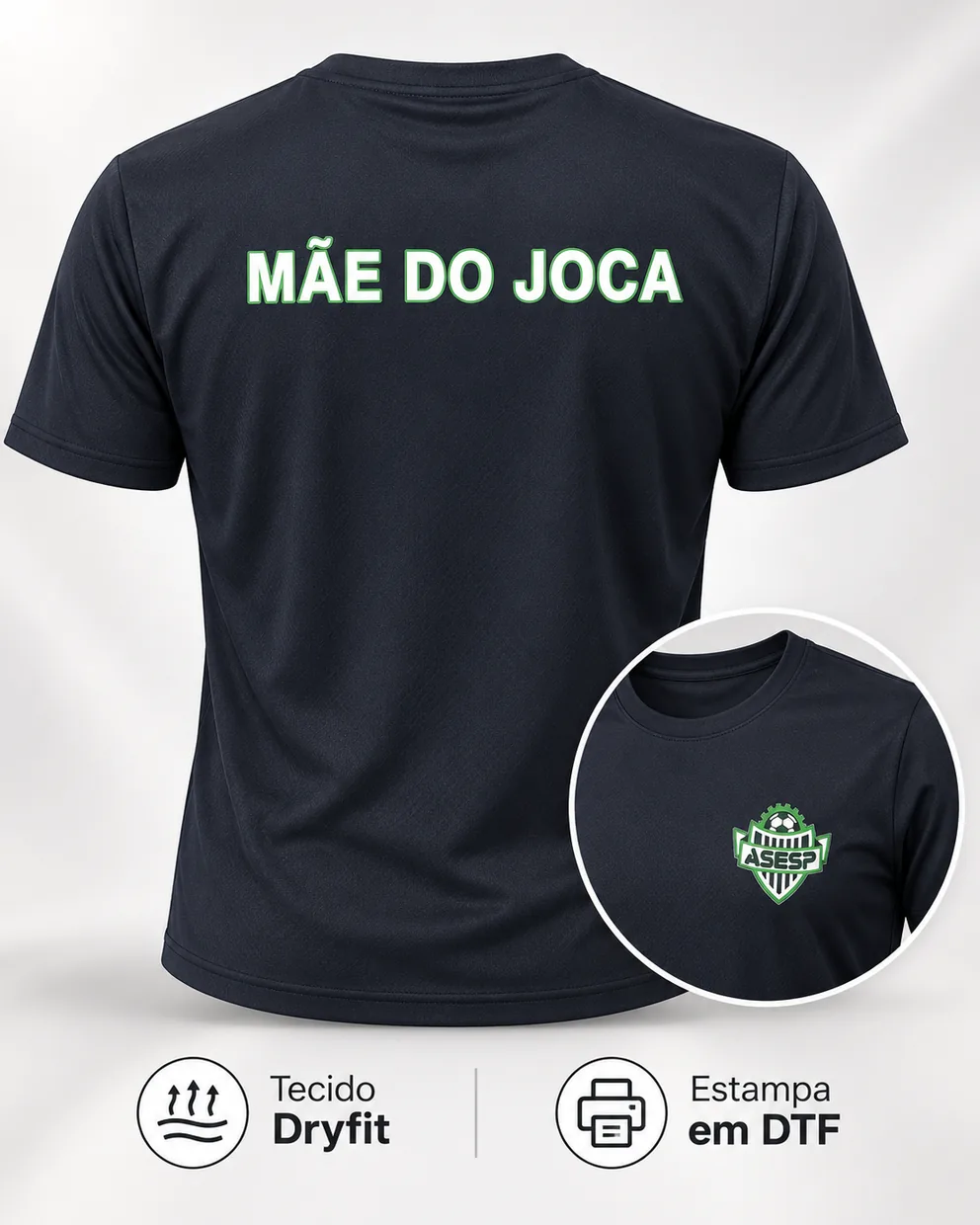 Camiseta Dryfit — Estampa DTF
