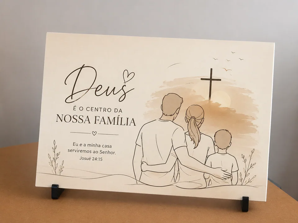 Exemplo de quadro MDF personalizado